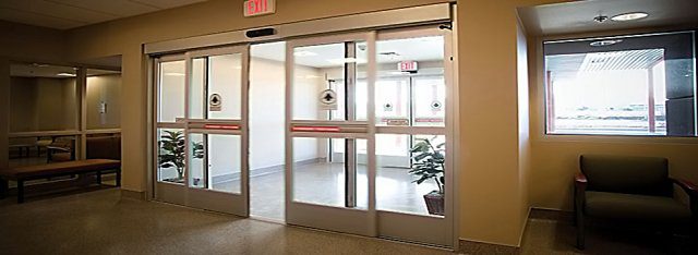 ประตูอัตโนมัติกับโรงพยาบาล,ประตูอัตโนมัติ,ประตูกระจก,ประตูบานเลื่อน,automatic door,automatic slide door,no touch switch,hermatic door