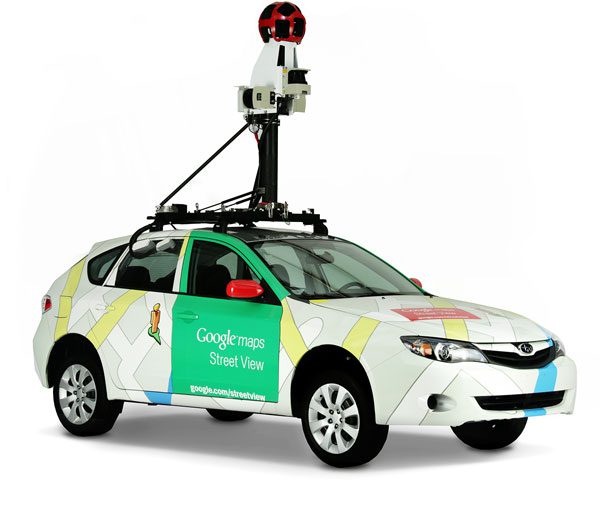 รถของ google ระบบติดตามรถยนต์พร้อมทั้งบันทึกภาพ