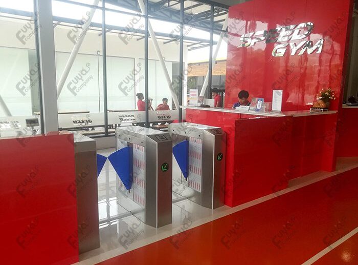 เครื่องกั้นทาง,ประตูปีกผีเสื้อ,Flap Barrier,SpeedGym,ฟิตเนส SpeedGym เชียงใหม่